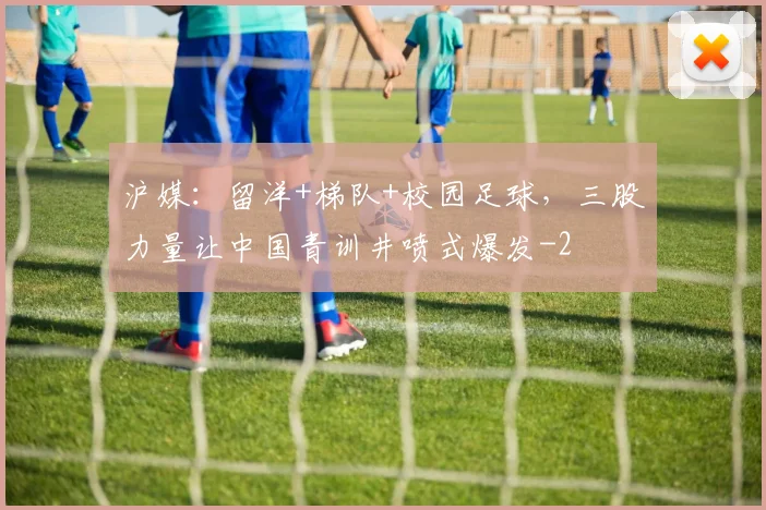 沪媒:留洋+梯队+校园足球,三股力量让中国青训井喷式爆发